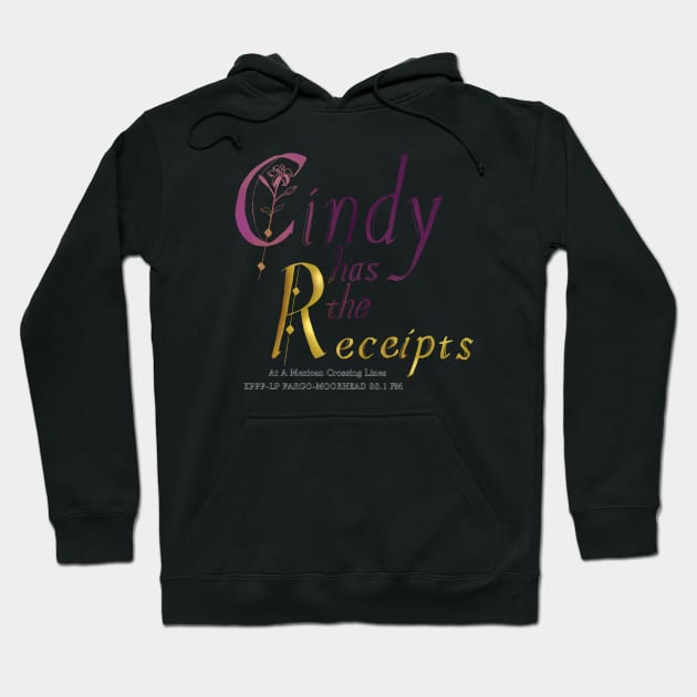 She has the receipts! Hoodie by SiqueiroScribbl